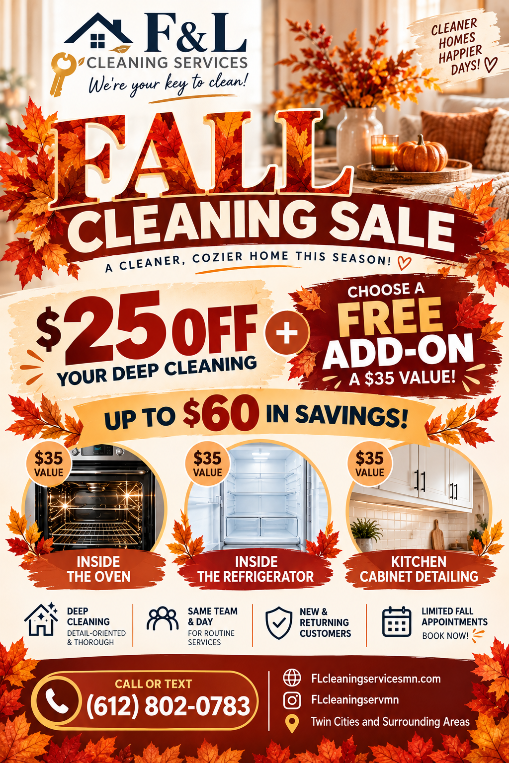 Fall Special Offer Flyer